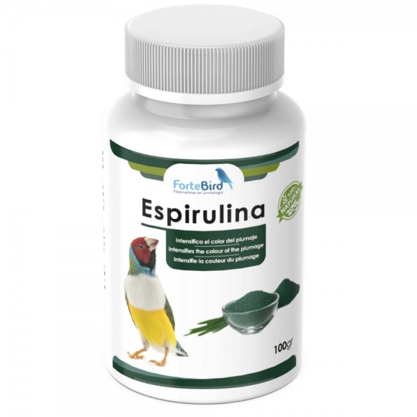Espirulina ForteBird 100 grs Prebióticos y probióticos