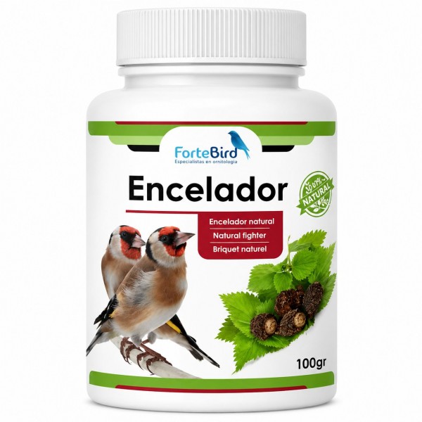 Encelador ForteBird (Ortiga + Vit E + Maca negra) Cría y celo