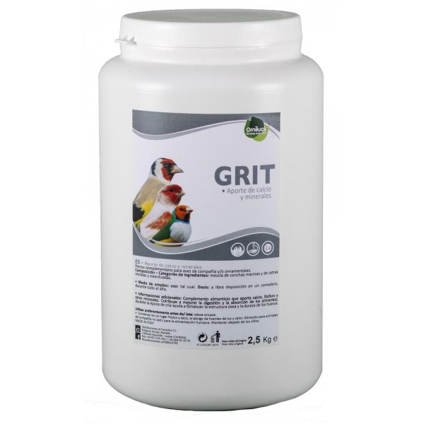 Grit sin carbon 2,5 kg | Orniluck Cales - Mineral Grit