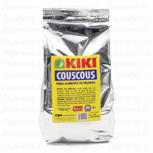 KIKI cous cous para pájaros 1 kg KIKI cous cous para pájaros 1 kg