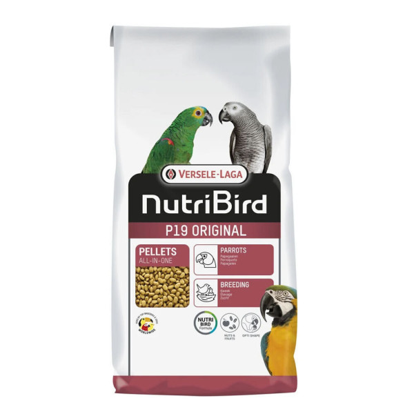 Alimento para crías de Papagayos Nutribird P19 Original Comida para loros