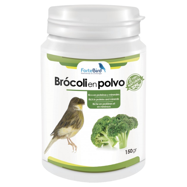 Brocoli - Rico en proteínas y minerales para aves Semillas