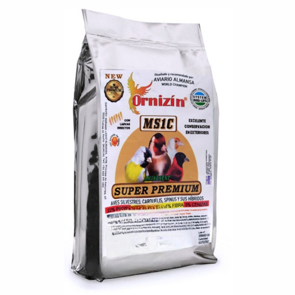 Pienso Ornizin MS1C Aves Silvestres Food for goldfinches and wild birds