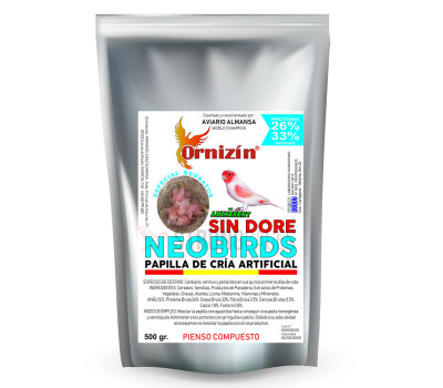 NeoBirds Papilla para Cría Sin Dore Ornizin