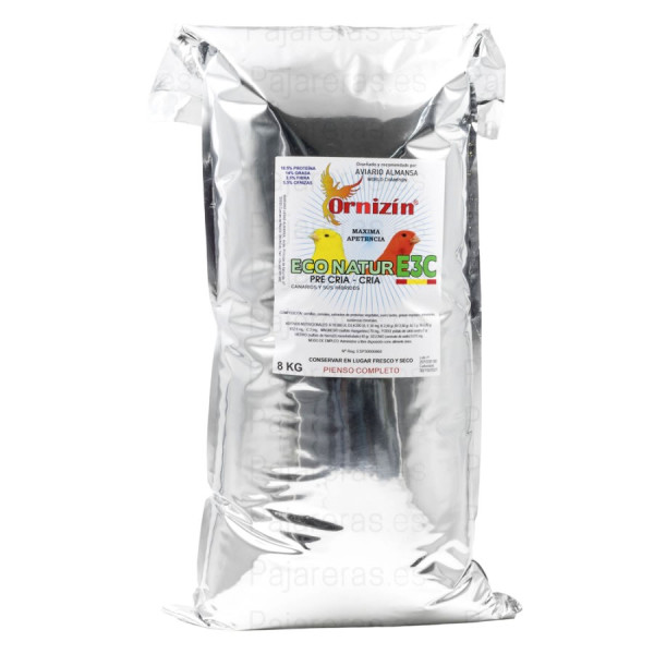 EcoNatur Precia - cria E3C 8 kg Comida para canarios