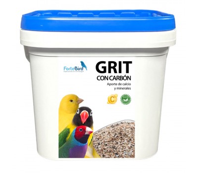 Grit con Carbón Fortebird
