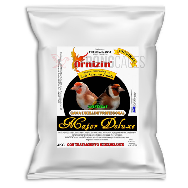 Mixtura Major Deluxe Ornizin Food for goldfinches and wild birds