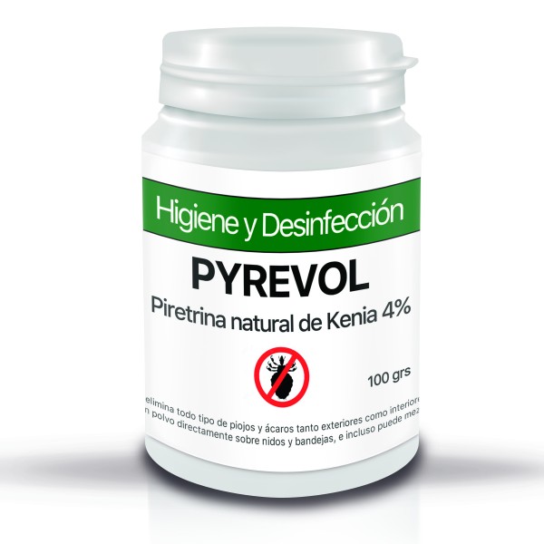 Pyrevol 100 grs (elimina todo tipo de piojos y ácaros tanto exteriores como interiores) Higiene Pyrevol 100 grs (elimina todo tipo de piojos y ácaros tanto exteriores como interiores) Higiene