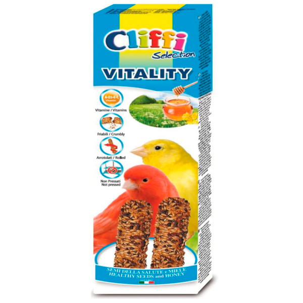 Cliffi barrita canarios  miel y semilla de la salud Bird bars