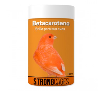 Betacaroteno StrongCages (Brillo para sus aves)