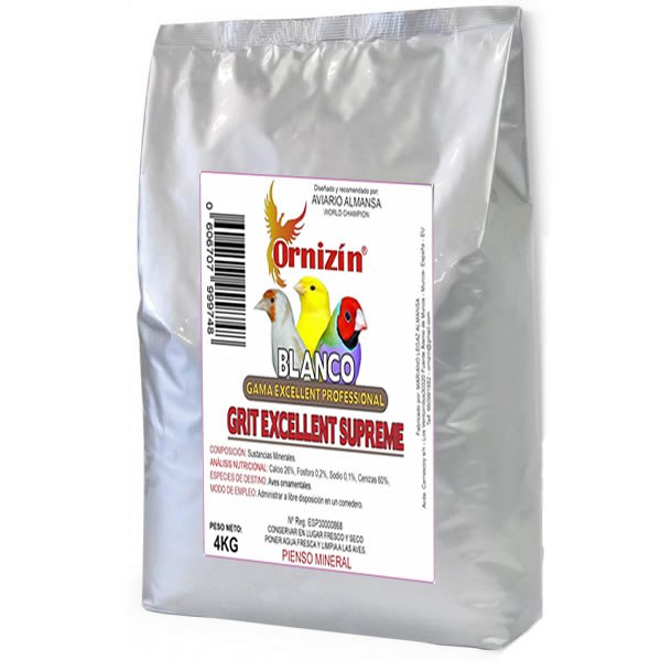 Grit excellent supreme sin carbon 4 kg Ornizin Grit y cales Grit excellent supreme sin carbon 4 kg Ornizin Grit y cales