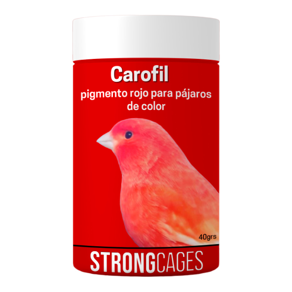 Carofil Rojo StrongCages  Colorante aves