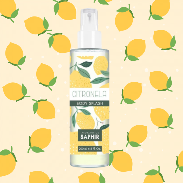 Citronella Body Splash, Saphir Body Insect Repellent 200 ml. Higiene Citronella Body Splash, Saphir Body Insect Repellent 200 ml. Higiene