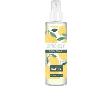 Citronella Body Splash, Saphir Body Insect Repellent 200 ml.