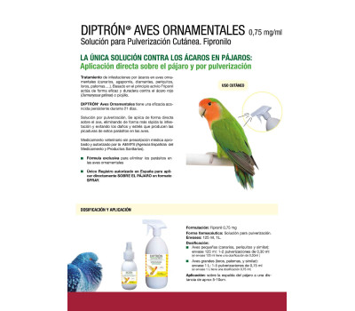 Diptron Aves Ornamentales 125 ml