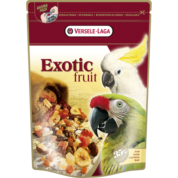 Exotic Fruit Mix Snacks para aves