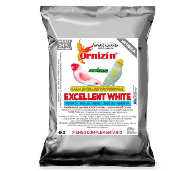 Pasta Excellent Profesional White Ornizin 4 kg