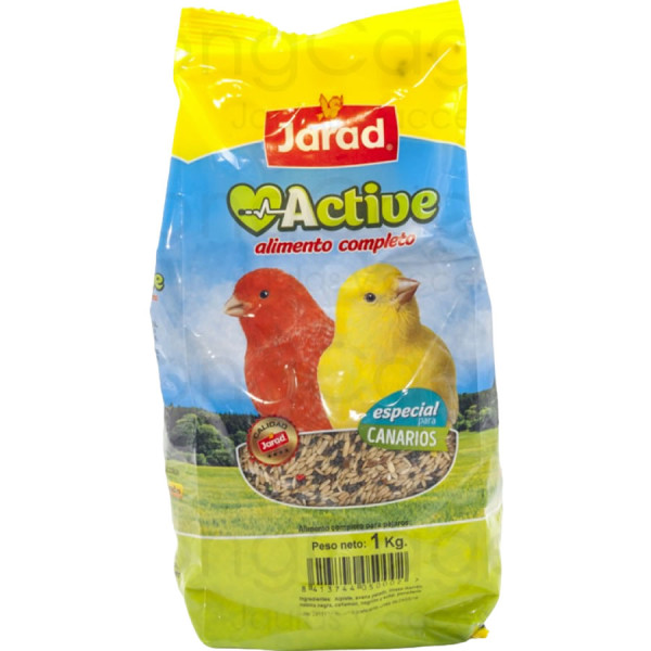 Mixtura Canarios Jarad Active 1 Kg Comida para canarios