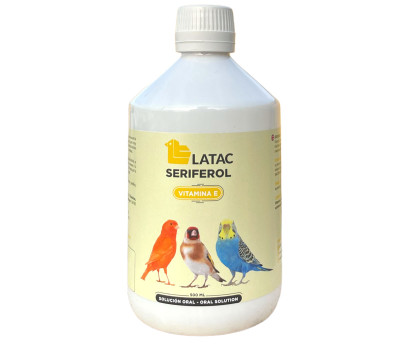 Seriferol 500 ml de Latac (vitamina E muy beneficioso durante la cria)
