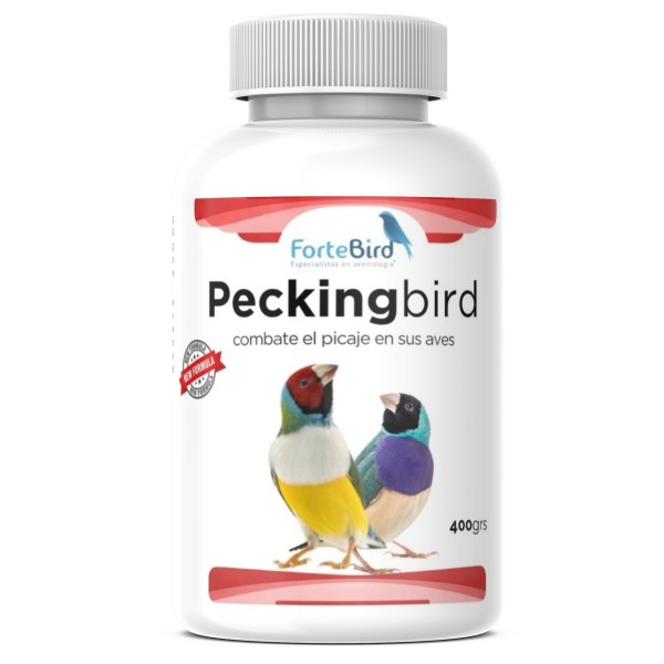 PeckingBird | Suplemento Antipicaje y Relajante para Aves