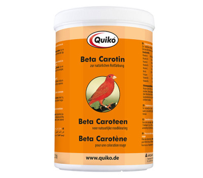 Betacaroteno Quiko (Para un coloración natural roja y para la intensificación del brillo)
