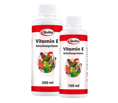 Quiko Vitamina E Líquido 100 Ml (Aumenta la fertilidad de nuestras aves)