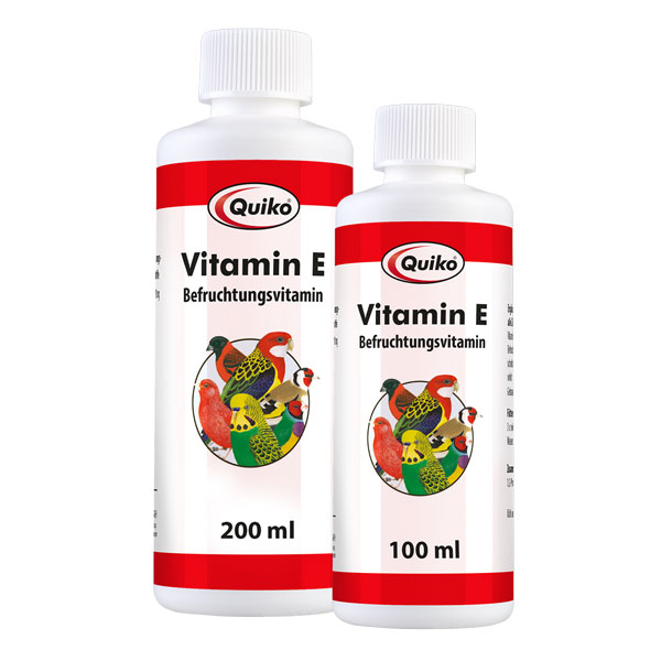 Quiko Vitamina E Líquido 100 Ml (Aumenta la fertilidad de nuestras aves)