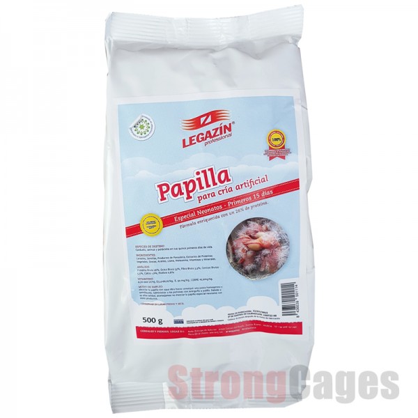 Legazin - Papilla para cria artificial silvestres y canarios Legazin - Papilla para cria artificial silvestres y canarios