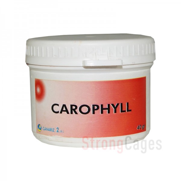 Carofil Rojo 40 grs Bird coloring