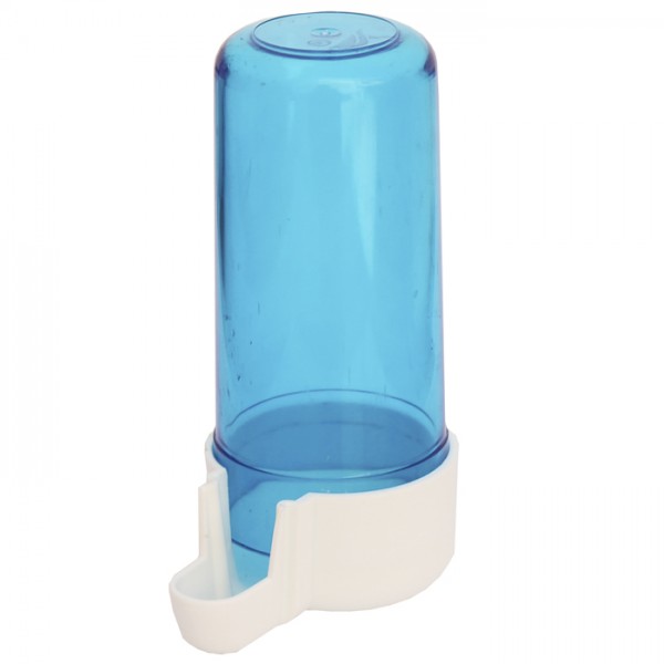 Bebedero tubo corto azul