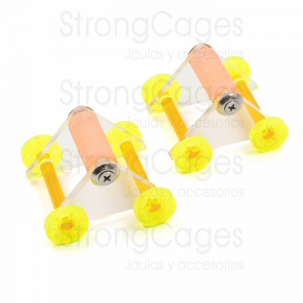 Juguete para psitacidas Patines Juguete para psitacidas Patines