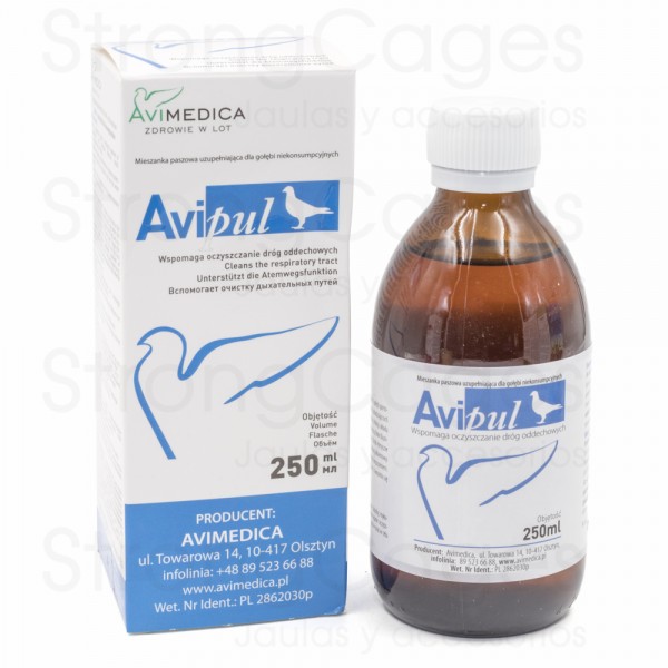 AviMedica AviPul 250 ml, (vías respiratorias óptimas) AviMedica AviPul 250 ml, (vías respiratorias óptimas)