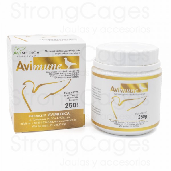 AviMedica AviMune 250 gramos, (tratamiento Adenocoli y Salmonelosis). AviMedica AviMune 250 gramos, (tratamiento Adenocoli y Salmonelosis).