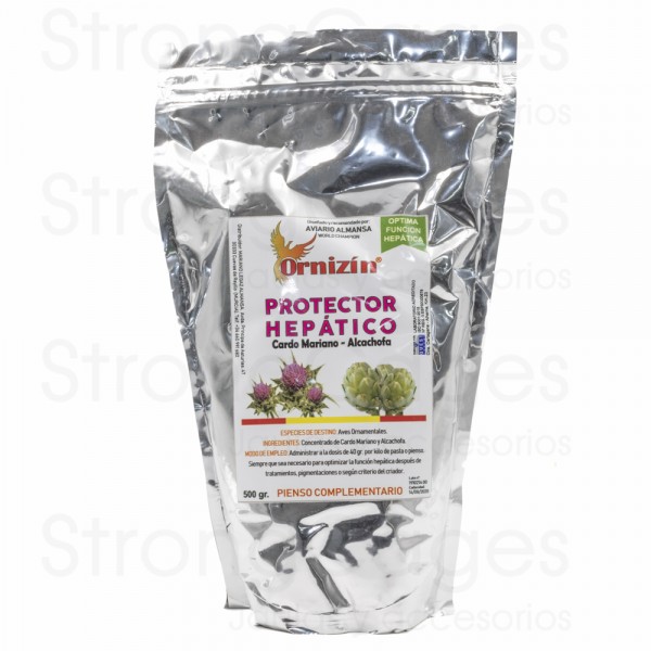 Ornizin Protector hepático en polvo 500 gr Ornizin Protector hepático en polvo 500 gr