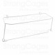 Soporte para rollo de papel 40 cm Soporte para rollo de papel 40 cm