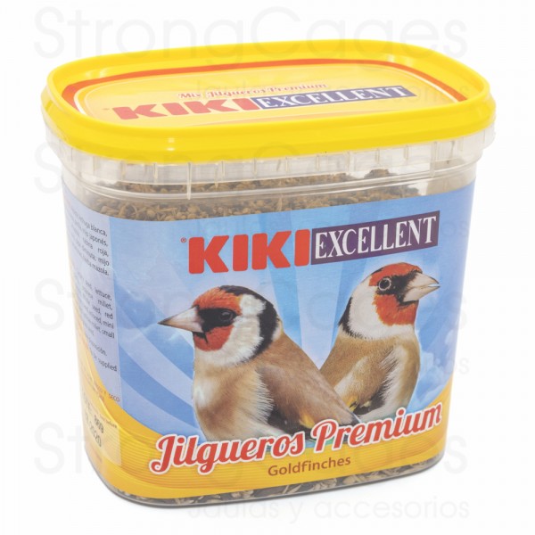 Kiki jilgueros premium 300 grs Food for goldfinches and wild birds