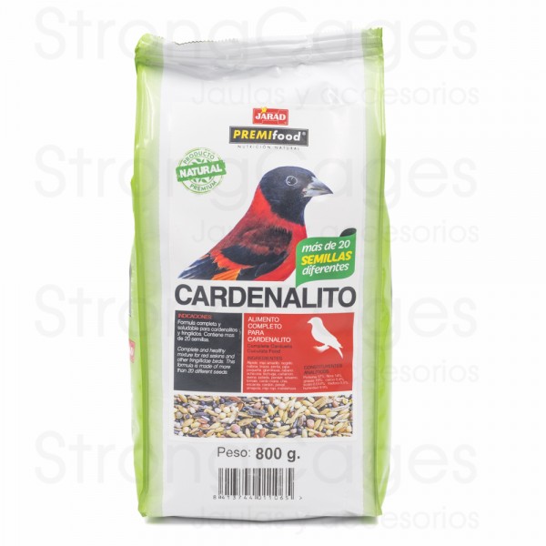 Mixtura Premifood Cardenalito  Food for goldfinches and wild birds