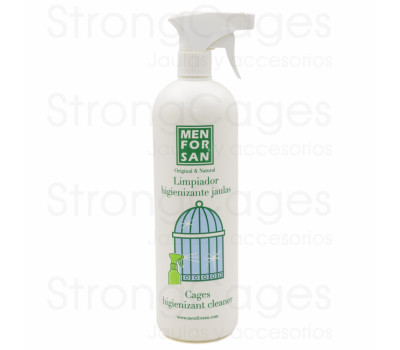 Limpiador Desinfectante para jaulas de aves