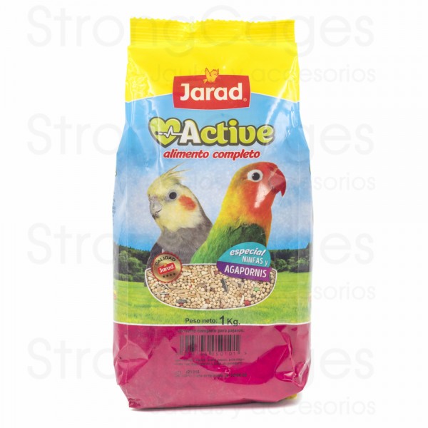 Mixtura Jarad Active Agapornis y Ninfas