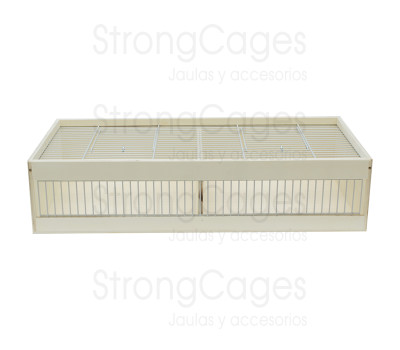 Transport box large, 2 compartments with aeration