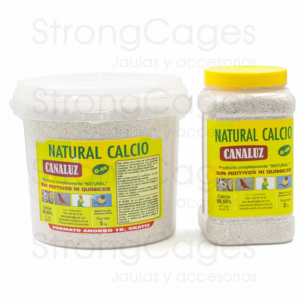 Calcio Natural Canaluz G-02   (amarillo) Grit y cales