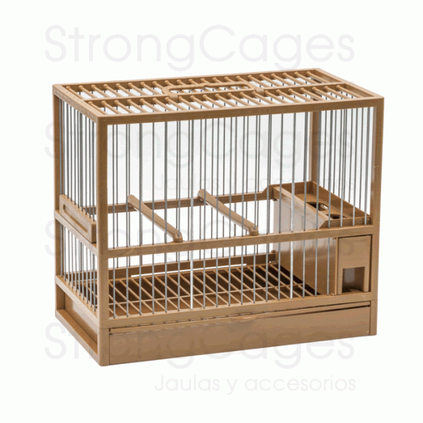 Jaula C-2 Madera con rejilla Cages & Cage accessories