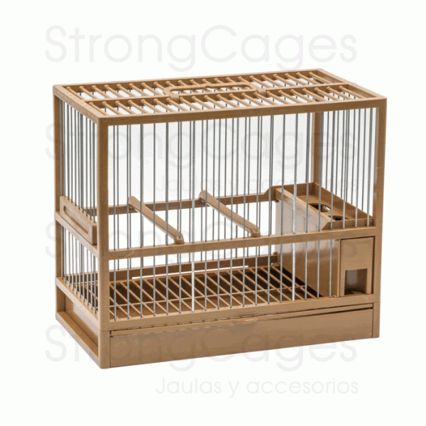 Jaula C-2 Madera con rejilla Cages & Cage accessories Jaula C-2 Madera con rejilla Cages & Cage accessories