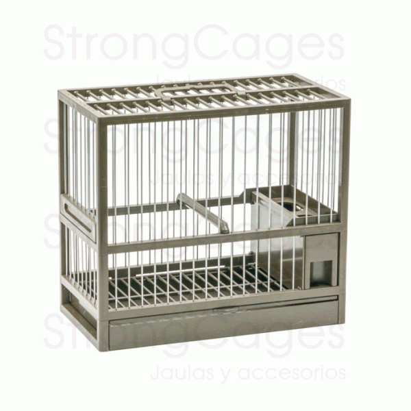 Jaula C-1 Verde con rejilla Silvestrismo cages and accessories Jaula C-1 Verde con rejilla Silvestrismo cages and accessories