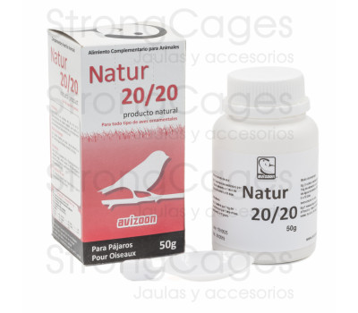 Avizoon Natur 20/20 50gr (preventivo natural contra Salmonella y E-coli)