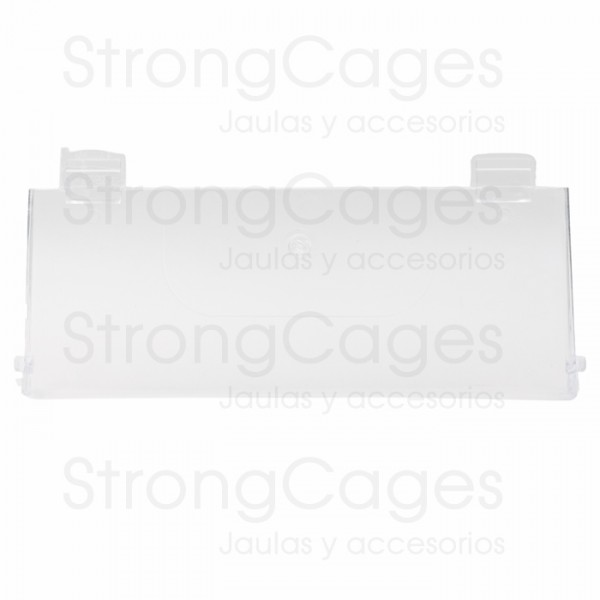 Tapa frontal para cajón transparente Jaulas silvestrismo y accesorios