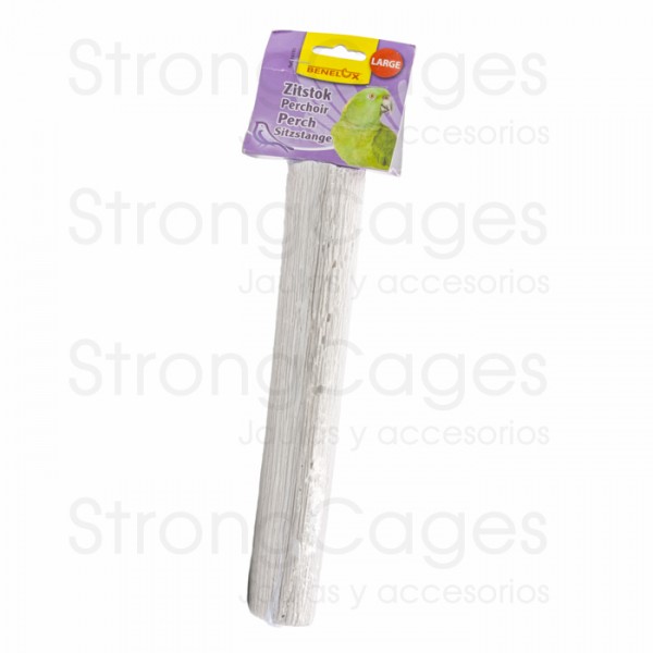 Percha de calcio para loros Sticks rests birds