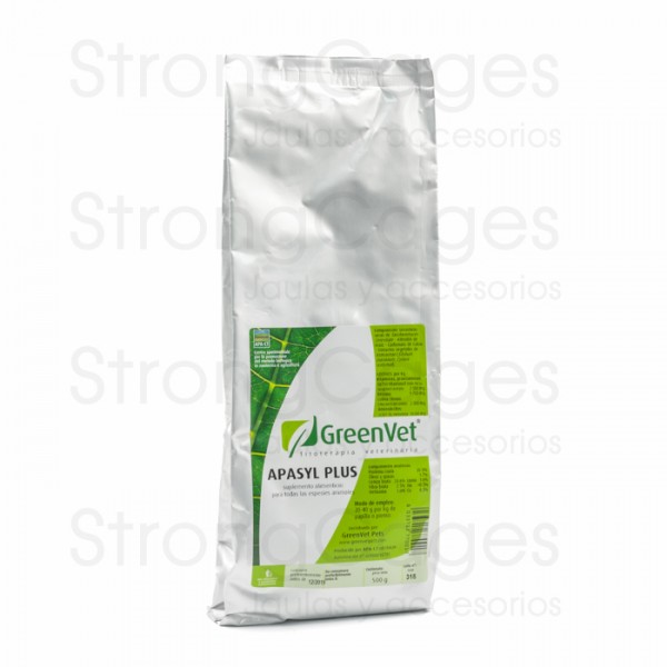 Greenvet Apasyl Plus 500 grs(contra intoxicación hígado) GreenVet