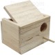 Nido de madera para Agaporni Horizontal Nido de madera para Agaporni Horizontal