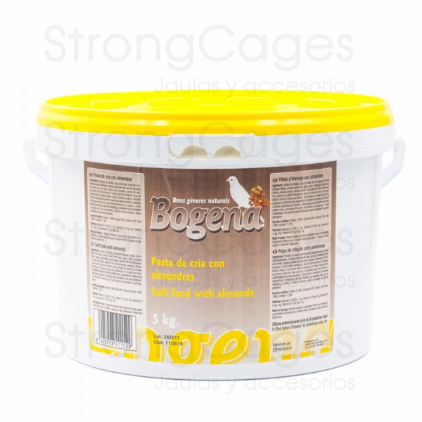 Bogena pasta de cria con almedras Bogena pasta de cria con almedras